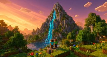Шейдеры Vibrant Visuals Minecraft BE