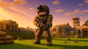 Мод Военная броня GMA Minecraft BE