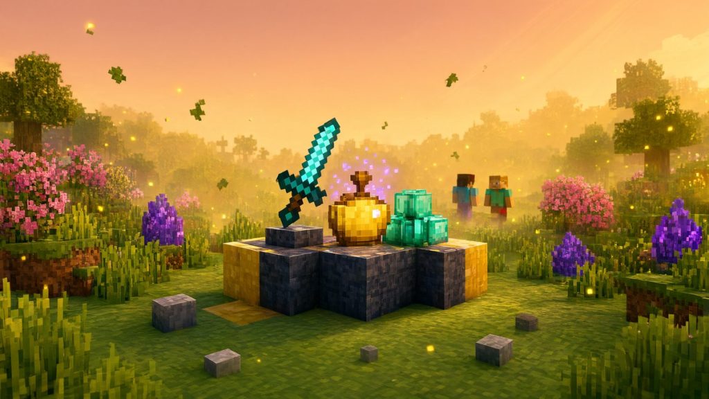 Текстуры Mystica с живым туманом Minecraft BE