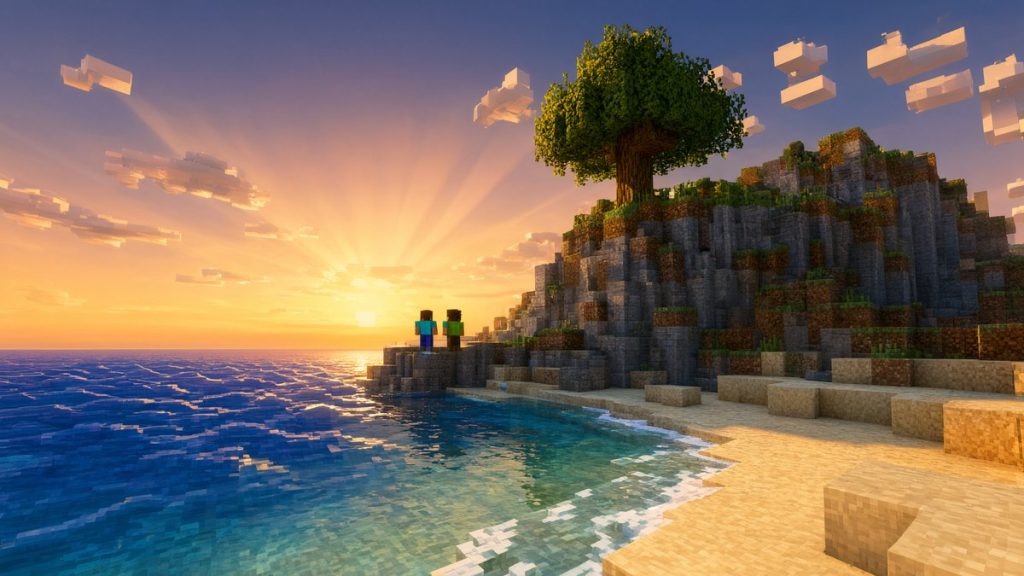 Шейдеры Cloud Visual: ясная атмосфера Minecraft BE