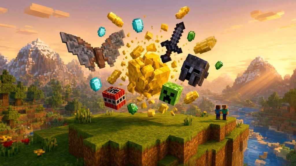 Мод Счастливые блоки+ Minecraft BE
