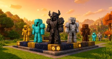 Текстуры объёмной брони Minecraft BE