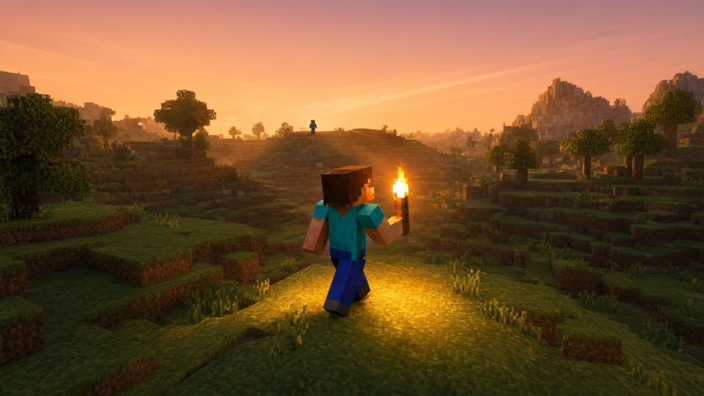 Мод Динамическое освещение Minecraft BE
