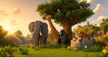 Мод Заповедник дикой природы Minecraft BE