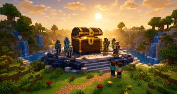 Карта Наборы для схваток в одном сундуке Minecraft PE