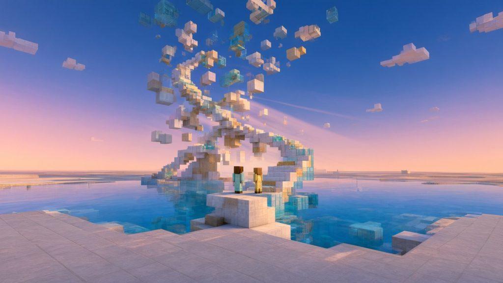 Карта Сломанный путь Minecraft PE