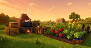 Мод Калейдоскоп кулинарии Minecraft BE