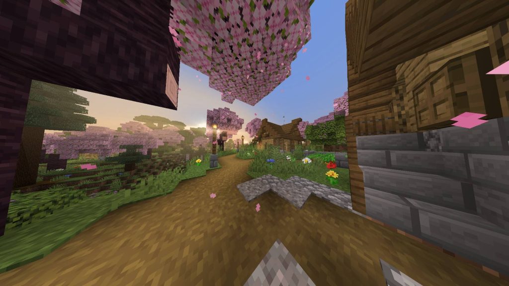 Карта Вишнёвый остров Minecraft PE
