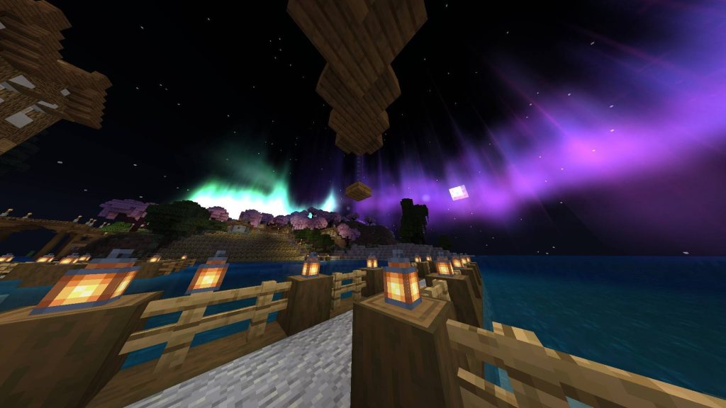 Карта Вишнёвый остров Minecraft PE