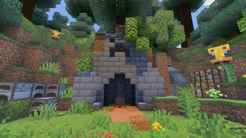Карта Обход склепа Minecraft PE