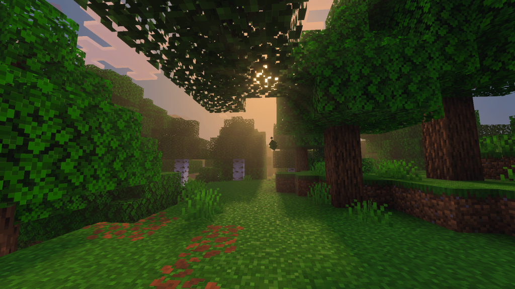 Шейдеры Vibrant Visuals Minecraft BE
