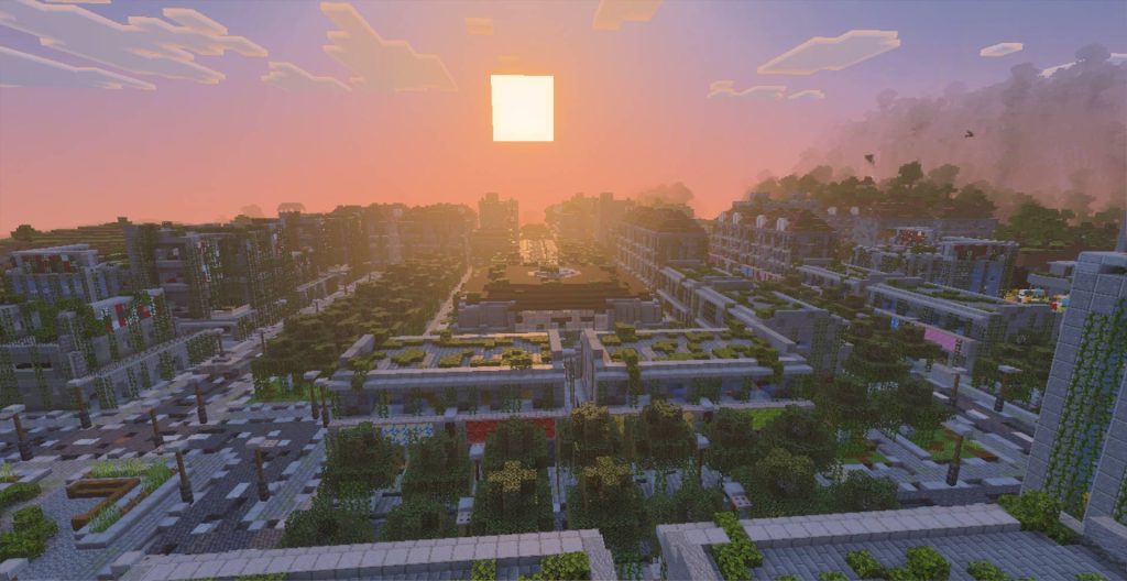 Мод Случайные руины городов Minecraft BE