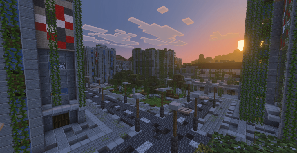 Мод Случайные руины городов Minecraft BE