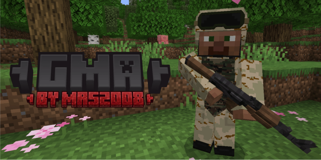 Мод Военная броня GMA Minecraft BE