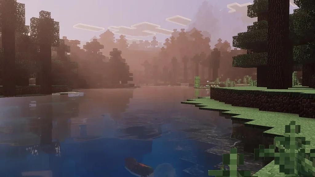 Шейдеры Vibrant Aura Legacy Minecraft BE