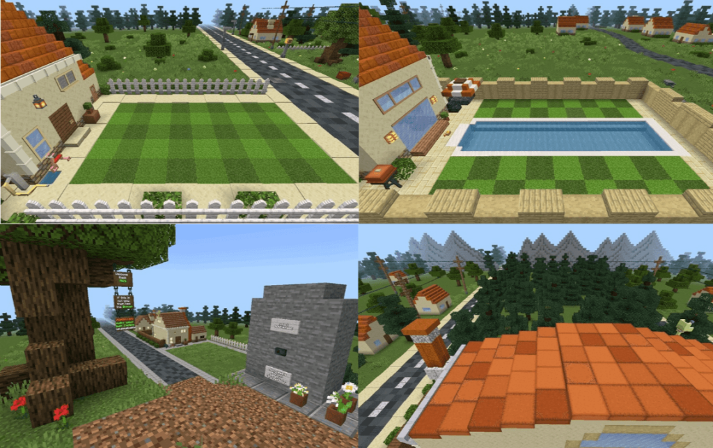 Карта RWS: Растения против зомби Minecraft PE