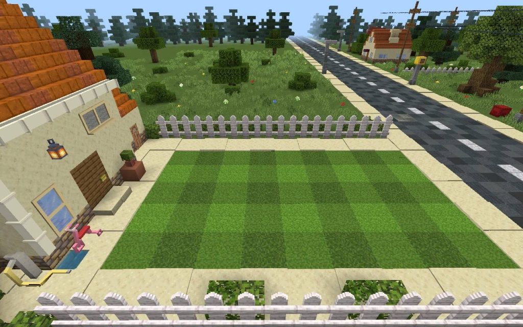 Карта RWS: Растения против зомби Minecraft PE
