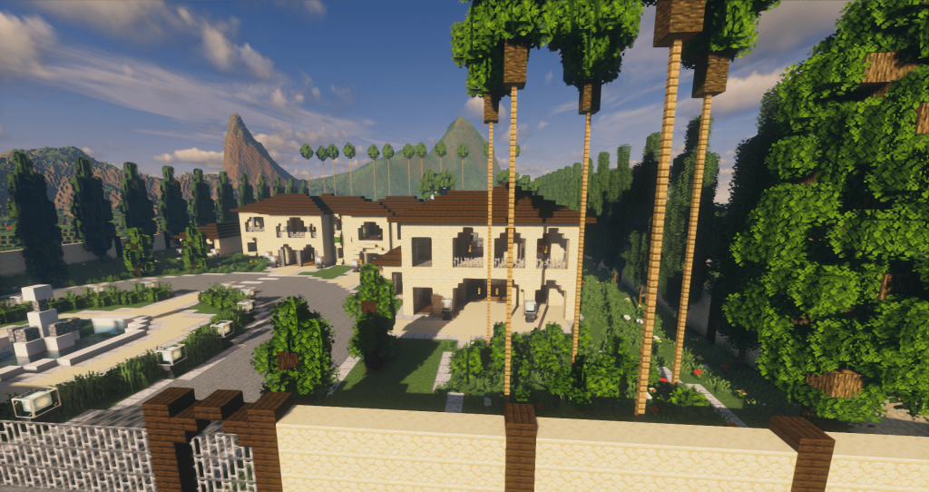 Карта Мексиканский особняк Minecraft PE