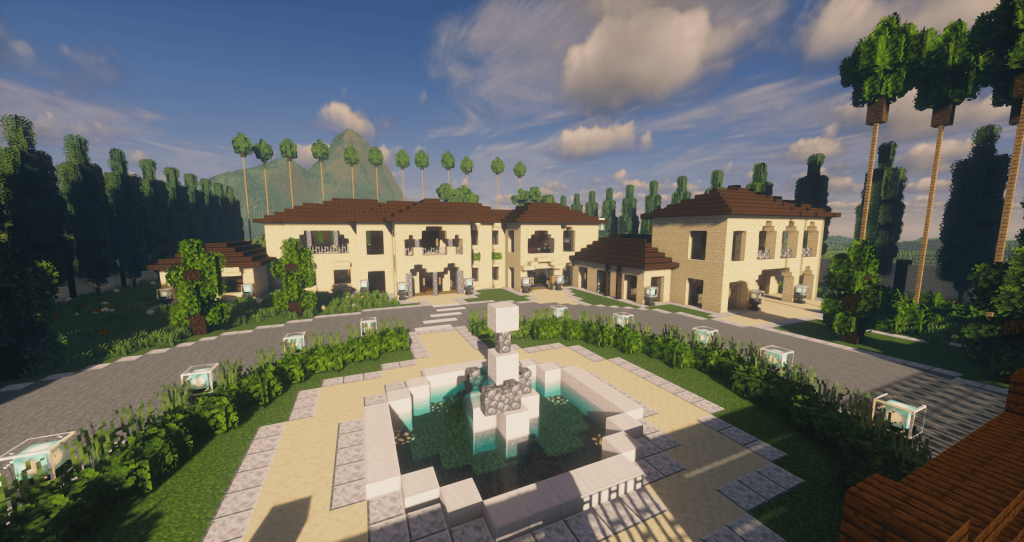 Карта Мексиканский особняк Minecraft PE