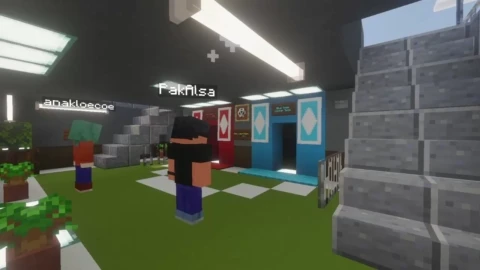 Карта Реальный мини-футбол Minecraft PE