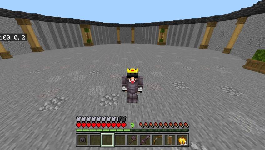 Карта Арена тренировки боёв Minecraft PE