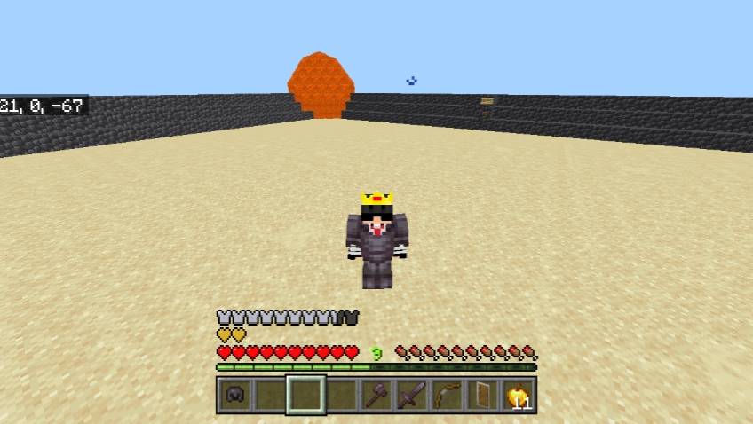 Карта Арена тренировки боёв Minecraft PE
