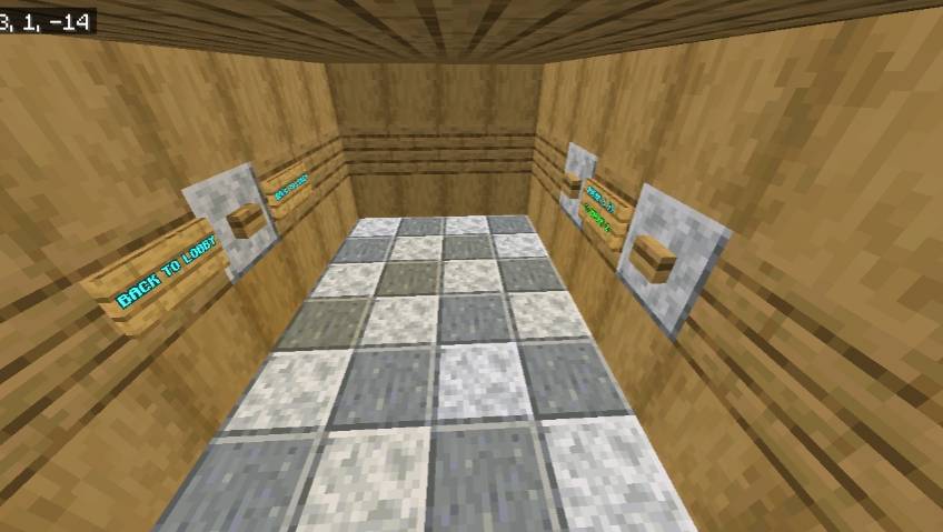 Карта Арена тренировки боёв Minecraft PE