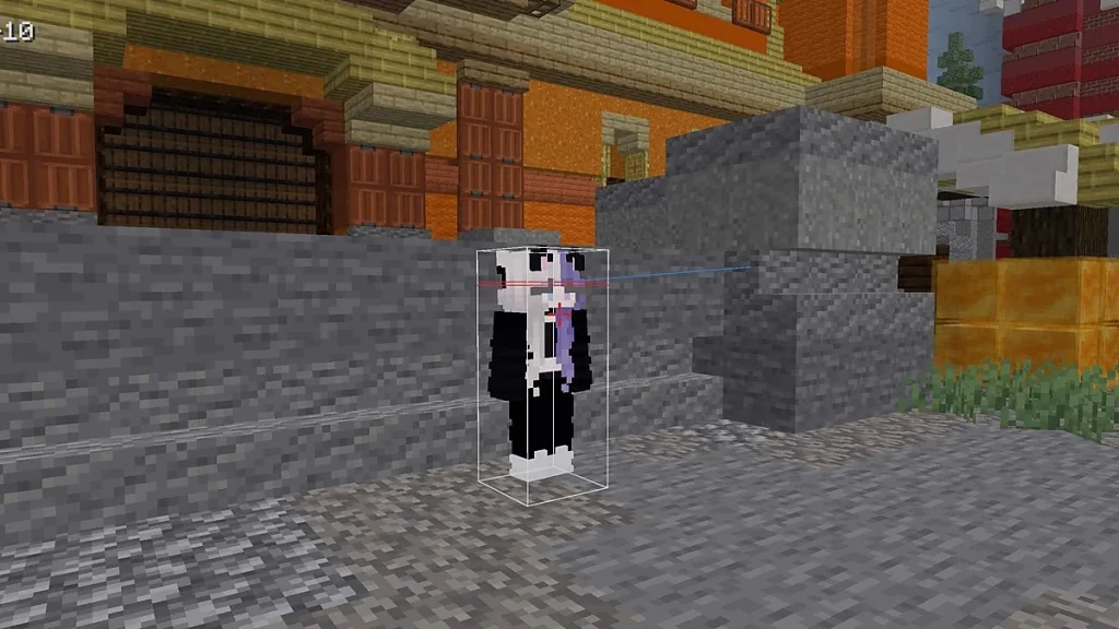 Текстуры Java hitbox Minecraft BE
