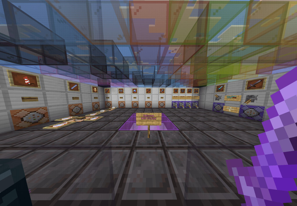 Карта Тренировка булавы Mace Training Minecraft PE
