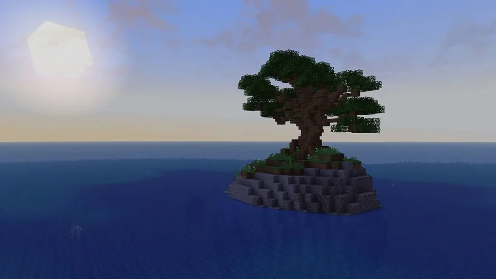 Карта Ocean One Block - Hardcore Version Minecraft PE