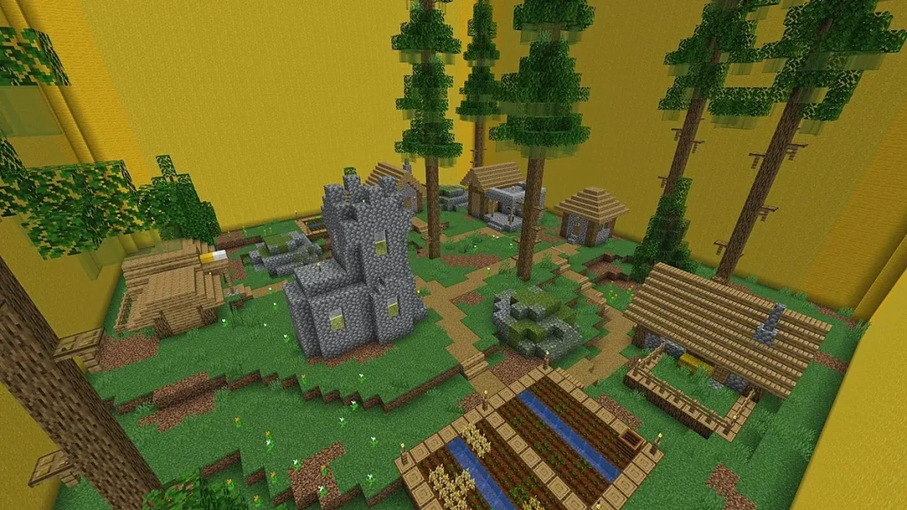 Карта Lucky One Block Challenge Minecraft PE