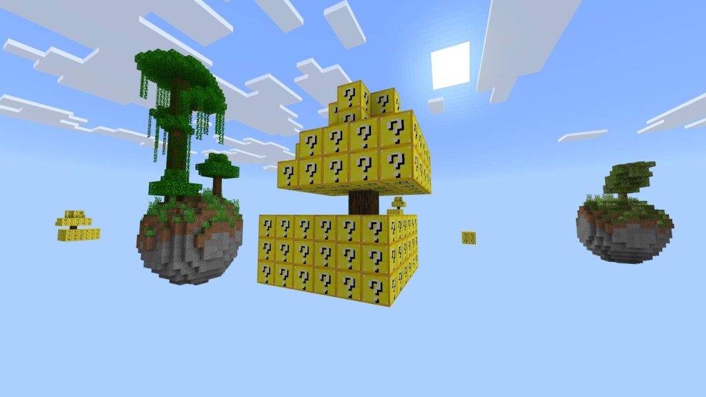 Карта Скайблок: удачное издание Minecraft PE