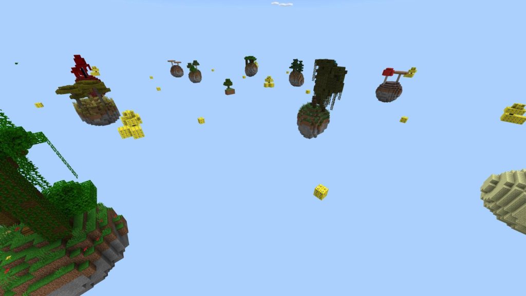 Карта Скайблок: удачное издание Minecraft PE