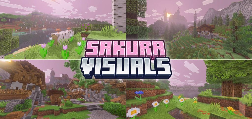 Шейдеры Сакура TryzzMC Minecraft BE