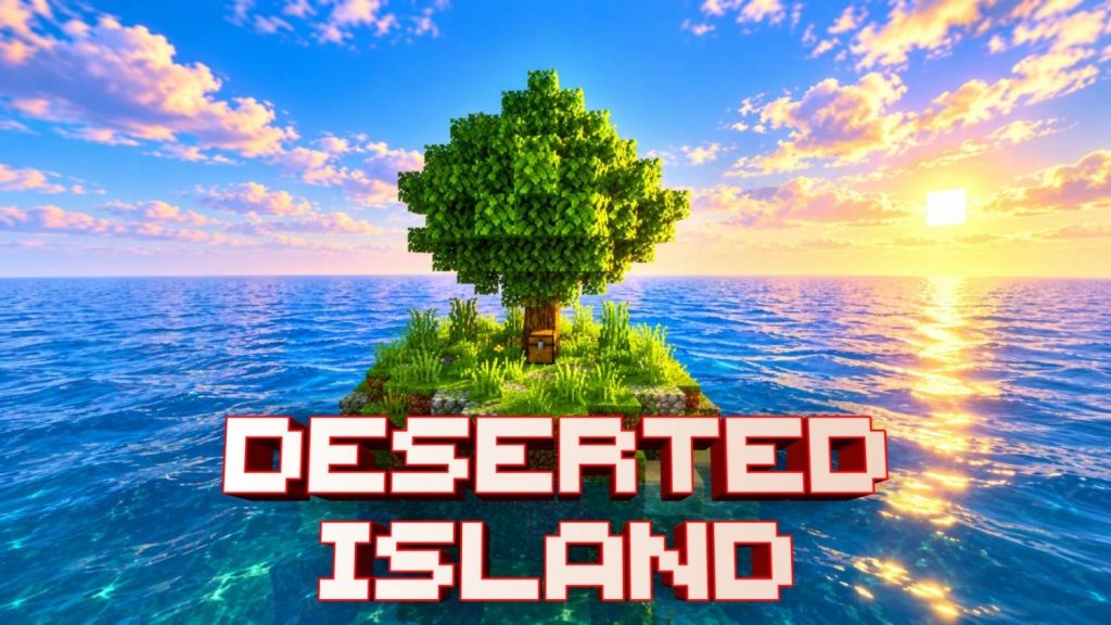 Карта Заброшенный остров Minecraft PE