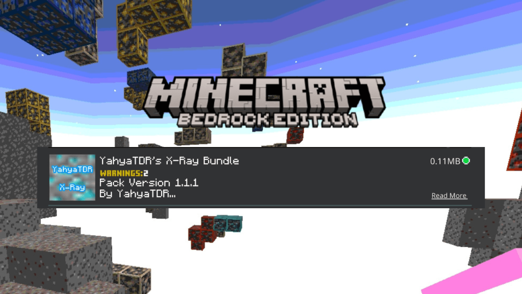 Текстуры рентген-набора YahyaTDR Minecraft BE