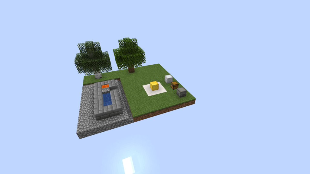 Карта Классический один блок Minecraft PE
