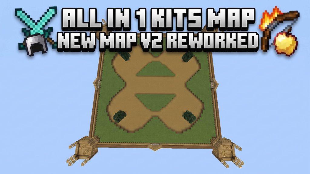 Карта Наборы для схваток в одном сундуке Minecraft PE