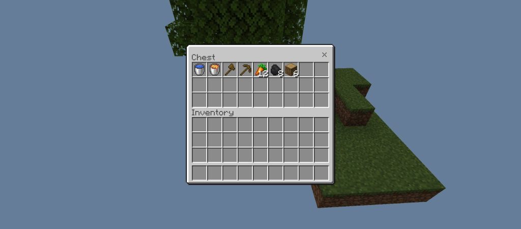 Карта Скайблок: выживание в облаках Minecraft PE