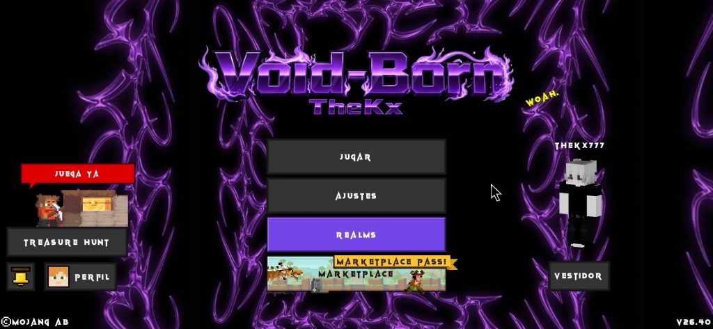 Текстуры Void-Born Minecraft BE
