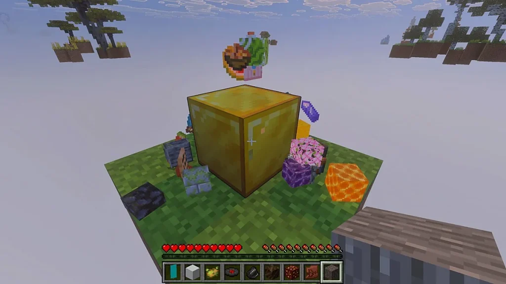 Карта One Block Adventure Minecraft PE