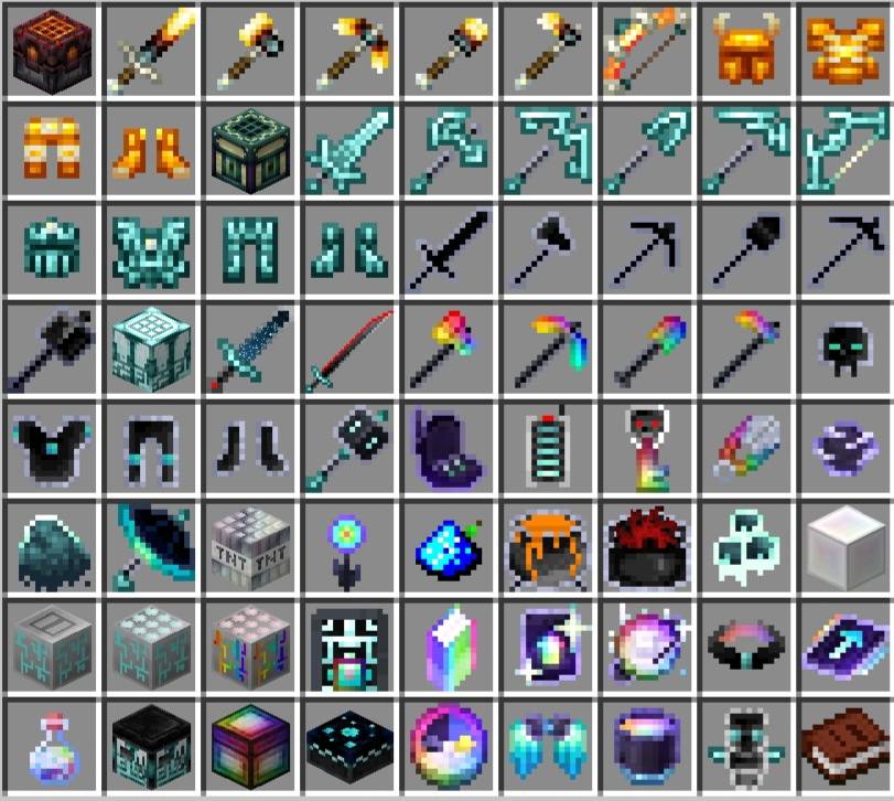 Мод Avaritia: Абсолют Minecraft BE