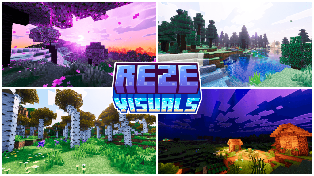 Шейдеры Reze Visuals Minecraft BE