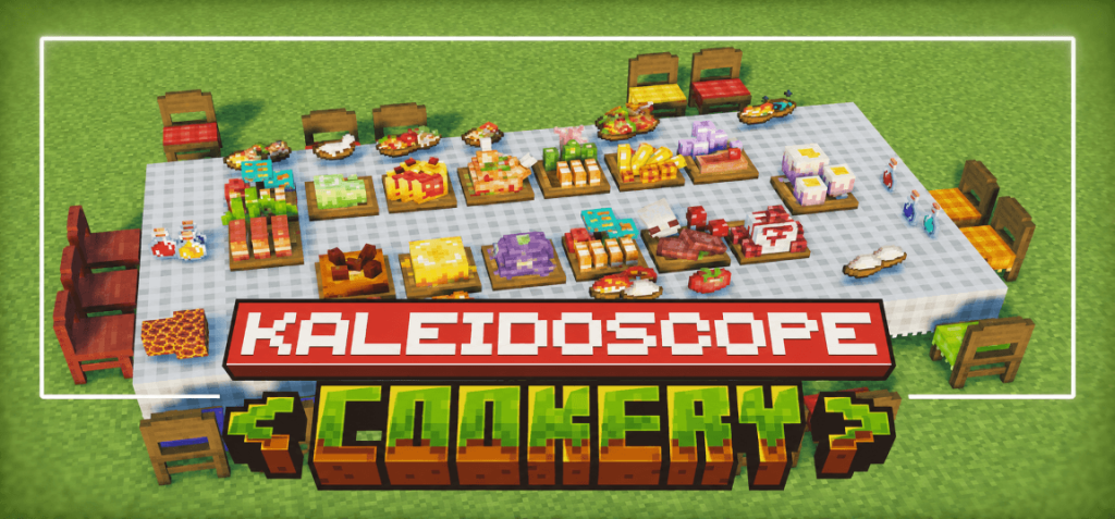 Мод Калейдоскоп кулинарии Minecraft BE