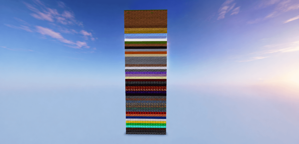 Карта Случайный один чанк Minecraft PE