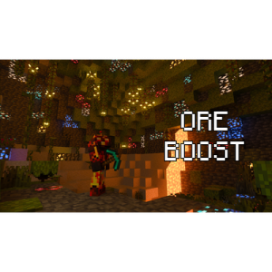 Мод Ore Boost v1.3 Minecraft Bedrock [1.18 — 26.40]