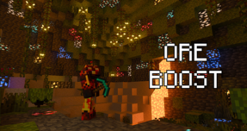 Мод Ore Boost v1.3 Minecraft Bedrock [1.18 — 26.40]