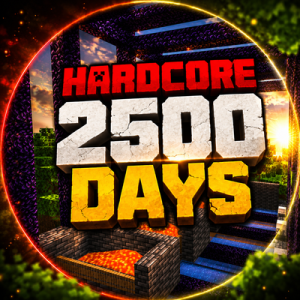Карта 2500 Days Hardcore Minecraft PE [26.0 — 26.40]