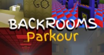 Карта Backrooms Parkour Minecraft PE [1.21.61 — 26.50]