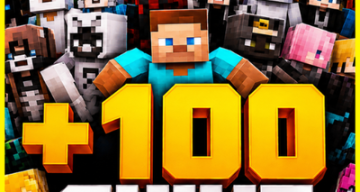 Скин-пак +100 SKINS v4 для Minecraft PE [1.16 — 26.50]